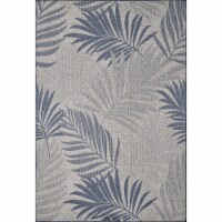 Provo 5786 Blue Palms Area Rug, Size - 27 x 311