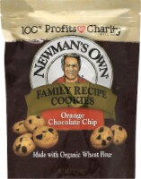 Newman's Own Organics Orange Chocolate Chip Cookies Perspective: Main