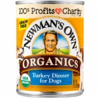 Newman's Own® Organic Grain Free Turkey Dinner for Dogs Wet Dog Food Perspective: Main