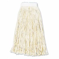BWK 16 oz Premium Cut-End Wet MOP Heads - White, Cotton - 12 per Case