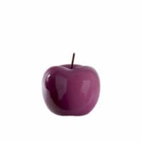 Ceramic Apple Figurine, Pearlescent Orchid - Small