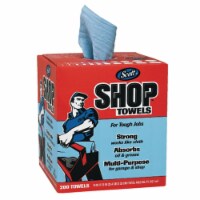 Kimberly-Clark Scott Shop Towel Rags In A Box- 200 Sheets - Case of 8