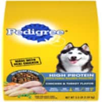 Mars Pet Care 3.5 lbs Pedigree High Protein Adult Chicken & Turkey Dry Dog Food