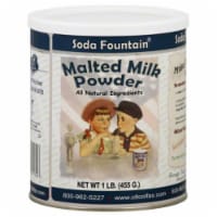 SODA FOUNTAIN SODA FOUNTAIN MALTED MILK POWD-16 OZ -Pack of 6