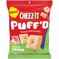 Cheese It Puff White Cheddar 3 oz Bagged Cheddar Crackers, Pack of 6