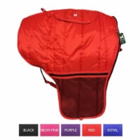 Jacks Imports Deluxe Western Saddle Bag, Royal Blue - 35 x 72 in.