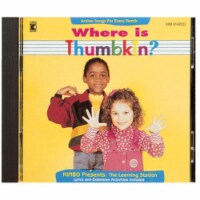 Kimbo Educational KIM9142CD Where Is Thumbkin Children Song CD