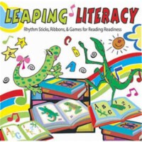 Kimbo Educational KIM9178CD Leaping Literacy Rhythm Sticks