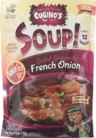 Cugino's Baked Burgundy French Onion Soup