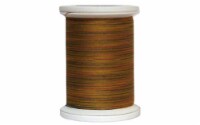 YLI Merc Cotton Quilt Thread 500yd Green to Tan