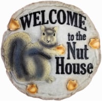 Spoontiques Stepping Stone & Wall Plaque - Welcome to the Nut House Perspective: Main