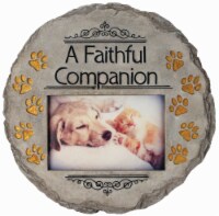 Spoontiques Faithful Companion Stepping Stone and Wall Plaque Perspective: Main