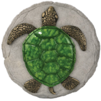 Spoontiques Turtle Stepping Stone and Wall Plaque Perspective: Main