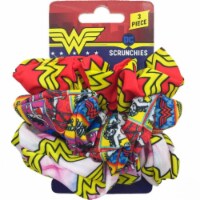 Wonder Woman 812867 Wonder Woman Scrunchies Set - 3 Piece