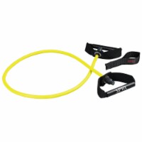 Spri Xertube Very Light Resistance Band & Door Strap - Yellow