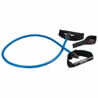 Spri Xertube Heavy Resistance Band & Door Strap - Blue