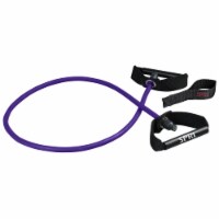 Spri Xertube Ultra Heavy Resistance Band & Door Strap - Purple