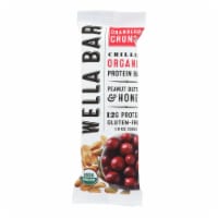 Wella Bar Cranberry Crunch Chilled Organic Protein Bar 1.9 oz (Pack of 8)