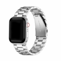 Sloan Silver Stainless Steel Band for Apple Watch Series 1,2,3,4,5,6 & SE - Size 42mm/44mm