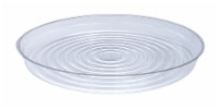 Curtis Wagner Plastics Vinyl Plant Saucer - Clear Perspective: Main