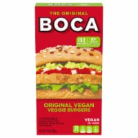 Boca Original Vegan Veggie Burgers
