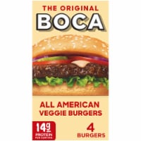 Boca All American Non-GMO Soy Veggie Burgers