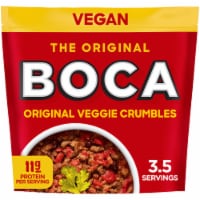 Boca Original Vegan Veggie Crumbles Perspective: Main