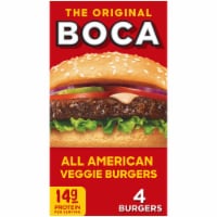 Boca All American Veggie Burgers Perspective: Main