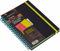 Astrobrights® Color Pop Twin Wire Journal Perspective: Main
