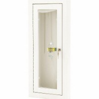 Loma Fire Extinguisher Cabinet,Wall25inH,Whte  7322-BB