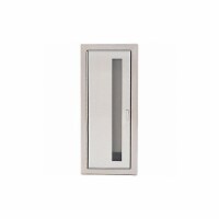 Alta Fire ExtinguisherCabinet,26-1/2inH,White  7024-DV