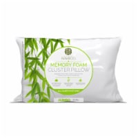 Essence of Bamboo Jumbo Memory Foam Cluster Pillow