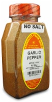 GARLIC PEPPER BLEND NO SALT 11 oz. 3 pack Marshalls Creek Spices