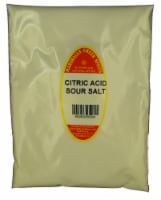 CITRIC ACID, SOUR SALT REFILL 16 OZ. Marshalls Creek Spices