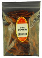 Chili Peppers Whole, 4 oz Family Size Refill Marshalls Creek Kosher Spices
