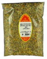 Low Salt Mediterranean Spiced Sea Salt Mix, 40 oz Family Size Refill Marshalls Creek Spices