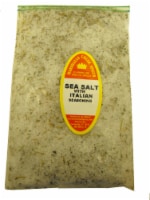 Sea Salt With Italian Seasoning, 72 oz Family Size Refill Marshalls Creek Kosher Spices