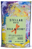 Stellar Braids Bold and Herby Garlic Onion and Monk Fruit Pretzels Perspective: Main