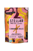 Stellar Snacks Vegan Cinnamon Dulce Pretzels Perspective: Main