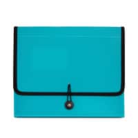 DocIt 7-Pocket Expanding File Folder - Teal Perspective: Main