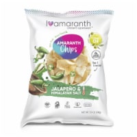I AM(ARANTH). Jalapeño with Himalayan Salt Natural Vegan Chips Multipack