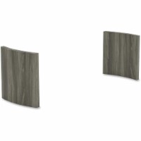 Mayline Gray Laminate Conference Table Panel Base - 2.3