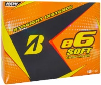 Bridgestone Golf E6 Straight Distance Golf Balls - Optic Yellow