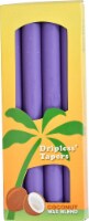 Aloha Bay Dripless Tapered Candles - Violet