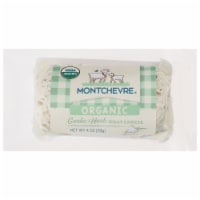 Montchevre® Organic Garlic & Herbs Goat Cheese Log Perspective: Main