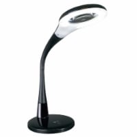 OttLite Prevention LED Flexible Magnifier Desk Lamp - Black Perspective: Main