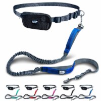Black Rhino 5 Feet Premium Hands Free Dog Leash Blue Grey 5 Feet Smith s Food and Drug