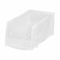 IRIS Storage Bins Clear 8/Pack (BIN-M) 200520