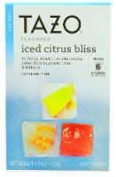 Tazo Iced Citrus Bliss Iced Herbal Tea Bags Perspective: Main