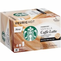 Starbucks® Vanilla Caffé Latte K-Cup Coffee Pods Perspective: Main